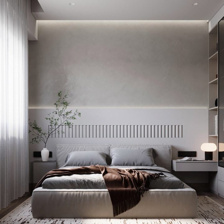 MASTER BEDROOM - EL SHROUK Sera Interior Design Egypt