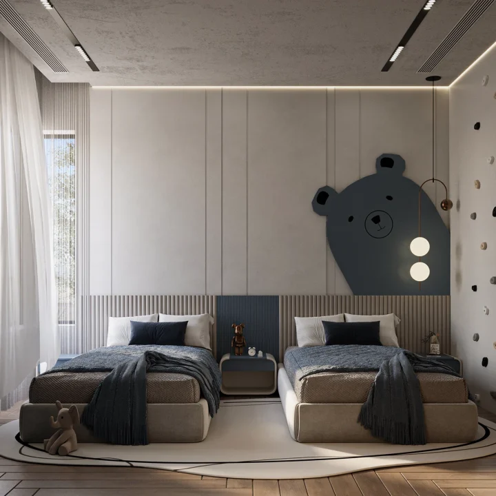 KIDS BEDROOM - PALM HILLS Sera Interior Design Egypt