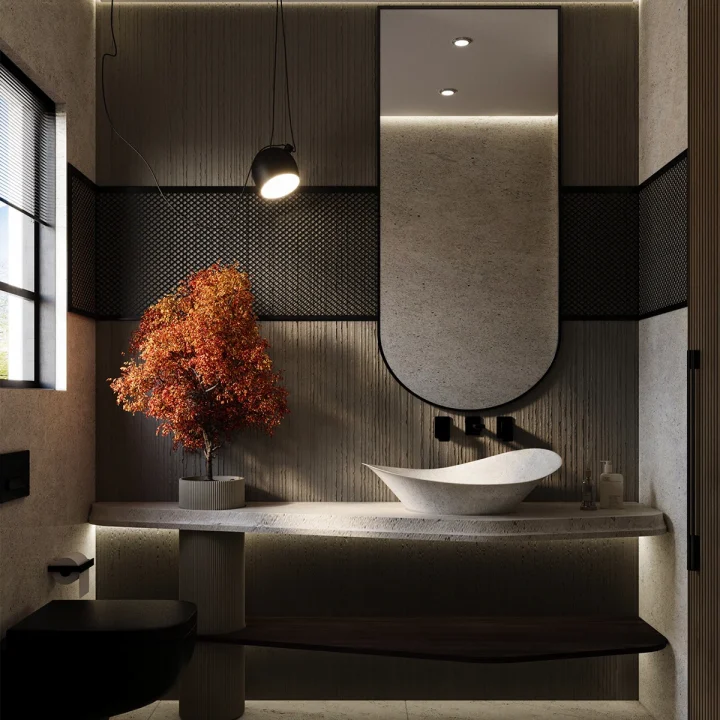 GUEST BATHROOM - 6th October Sera Interior Design Egypt