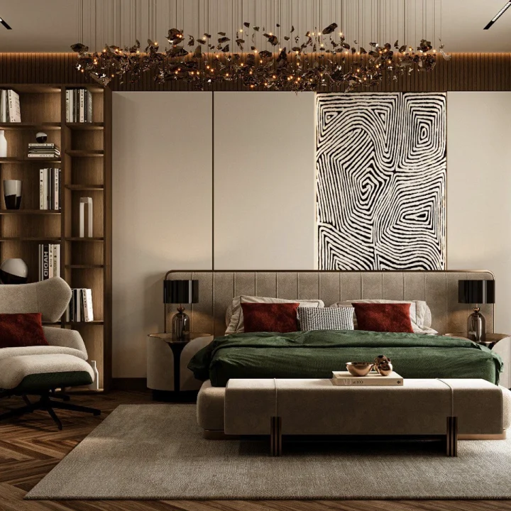 MASTER BEDROOM - EL PATIO Sera Interior Design Egypt