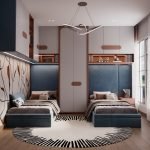 Boy bedroom- Green 6 Sera Interior Design Egypt