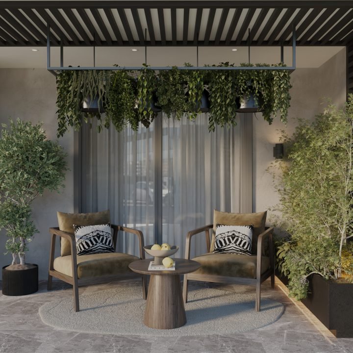 Terrace Design | Sera Interior Design Egypt