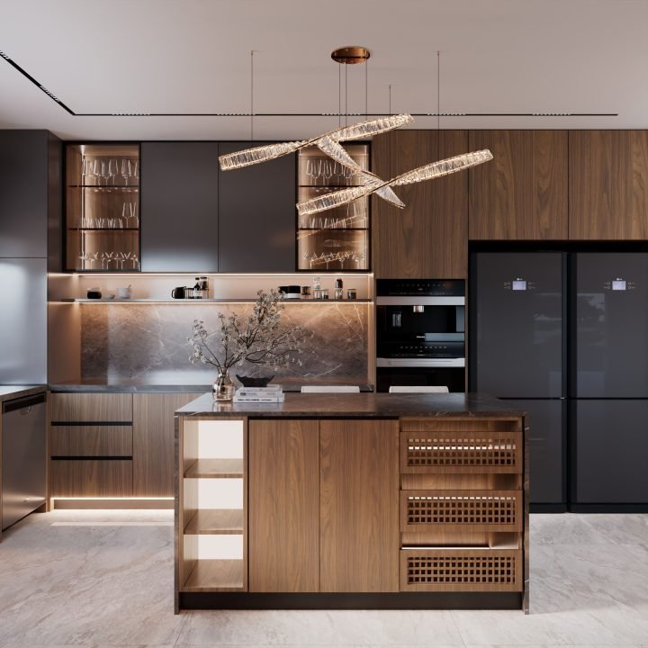 Modern Kitchen Design - Sera Interior Design Egypt
