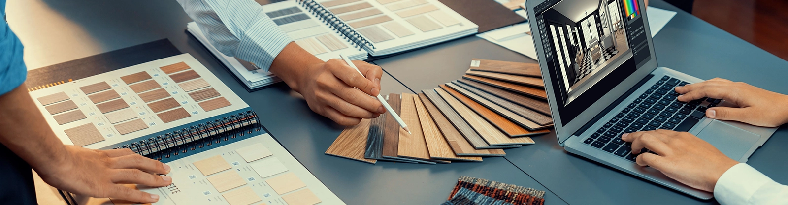 اختيار الخامات في التصميم ثلاثي الأبعاد | Sera Interior Design Egypt