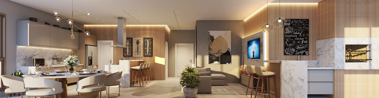 اتجاهات الإضاءة في التصميم الداخلي | Sera Interior Design Egypt